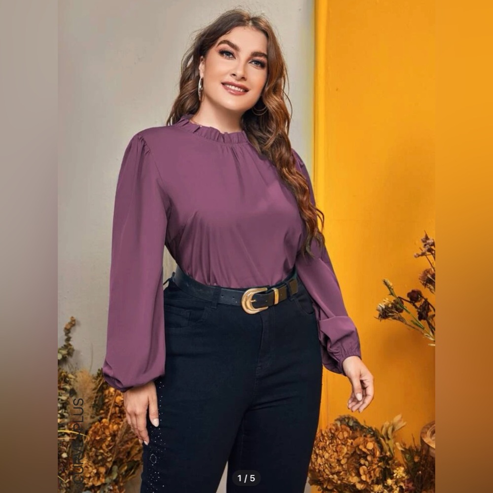 Dusty Rose Long Blouse